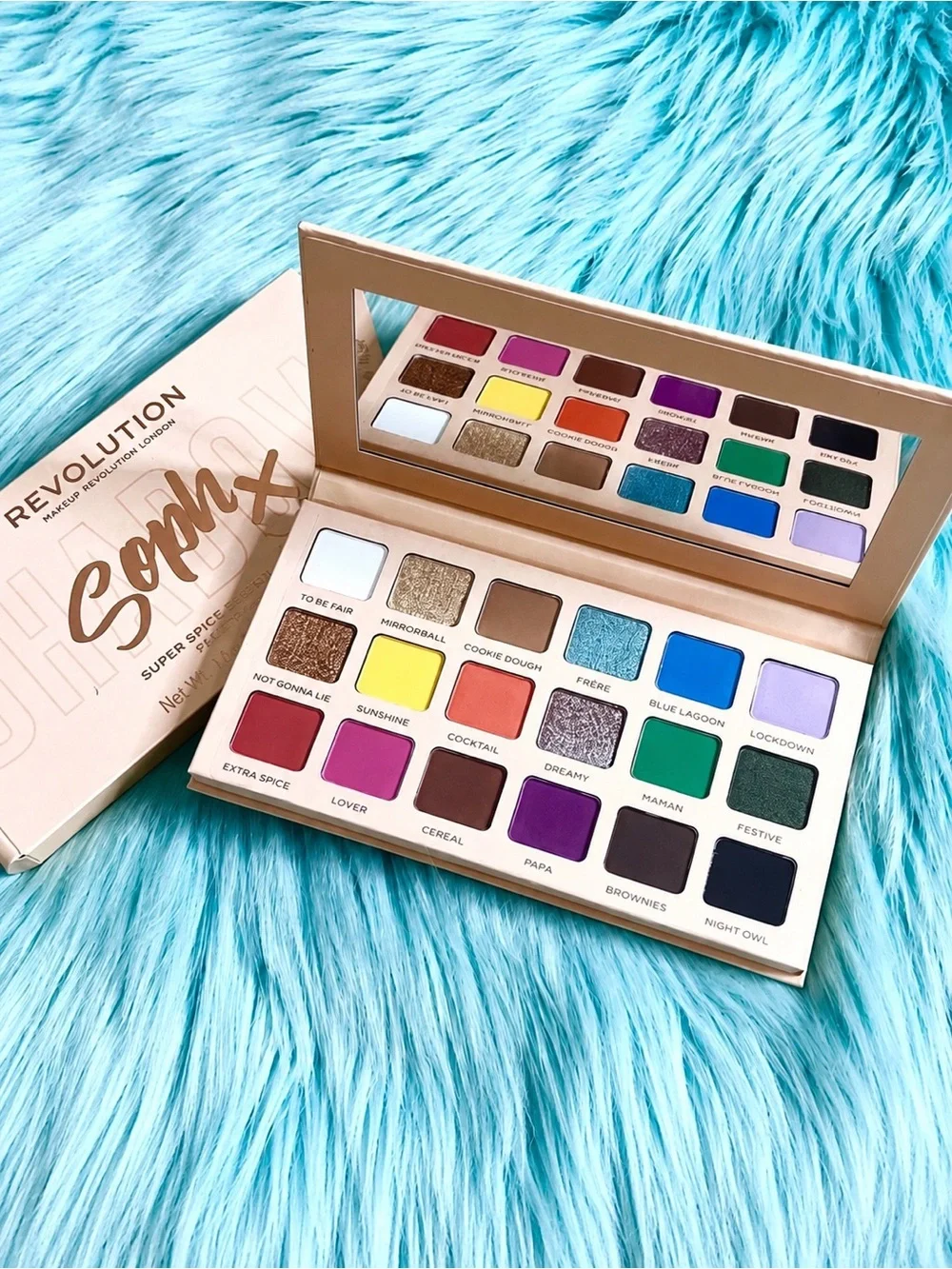 Makeup Revolution x Soph Super Spice Eyeshadow Palette Limited Edition Collab